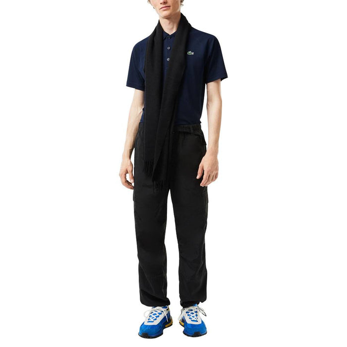 Lacoste Sport Breathable Abrasion-Resistant Interlock Golf Polo Navy - SS23 Men
