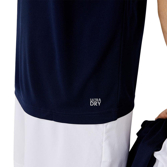 Lacoste Sport Breathable Abrasion-Resistant Interlock Golf Polo Navy - SS23 Men