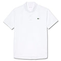 Lacoste Sport Breathable Abrasion-Resistant Interlock Golf Polo White - SS23 Men