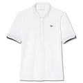 Lacoste Sport Breathable Stretch Golf Polo White/Navy Blue - SS23 Women