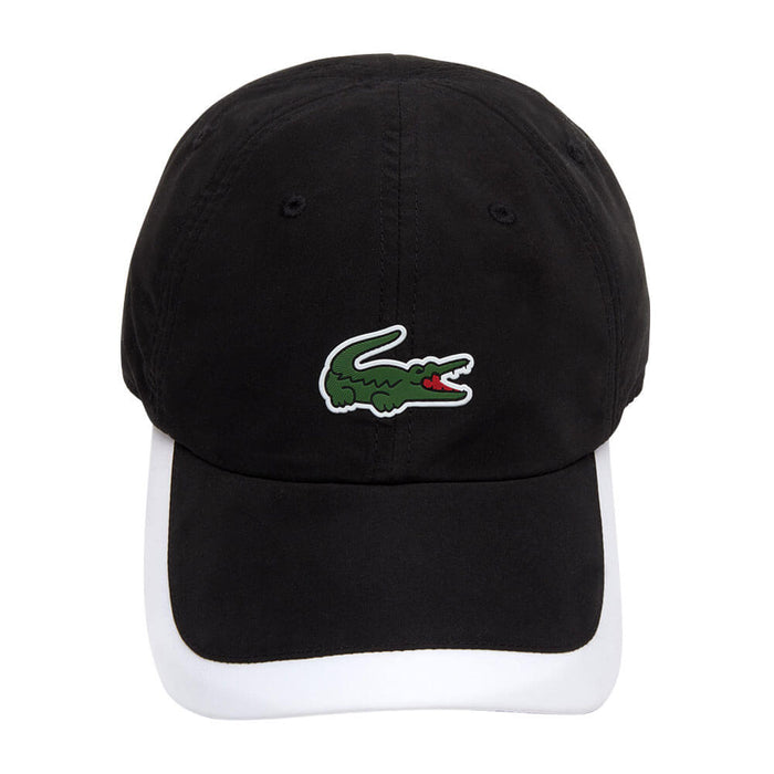 Lacoste Sport Contrast Border Lightweight Golf Cap Unisex Black/White - 23 Men
