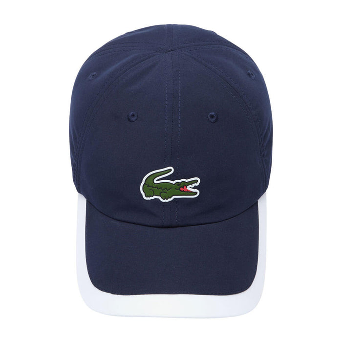 Lacoste Sport Contrast Border Lightweight Golf Cap Unisex Navy/White - 23 Men