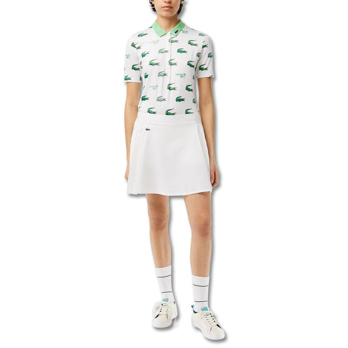 Lacoste Sport Golf Skort White - SS23 Women