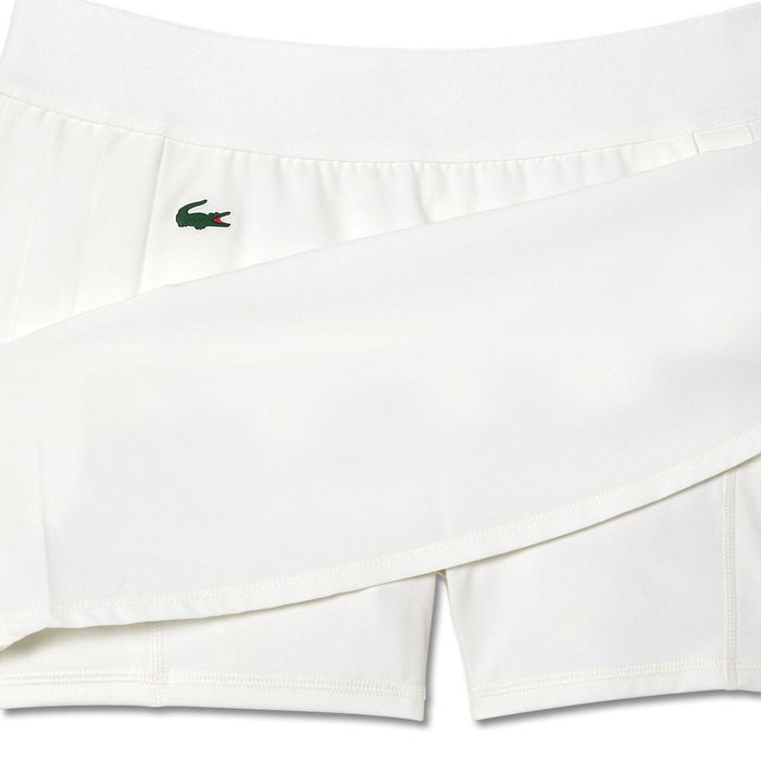 Lacoste Sport Golf Skort White - SS23 Women
