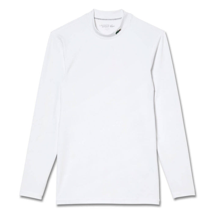 Lacoste Sport Longsleeve Tight Fit Golf Shirt White- SS23 Men