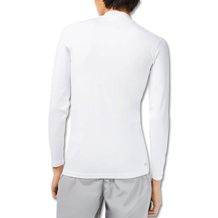 Lacoste Sport Longsleeve Tight Fit Golf Shirt White- SS23 Men