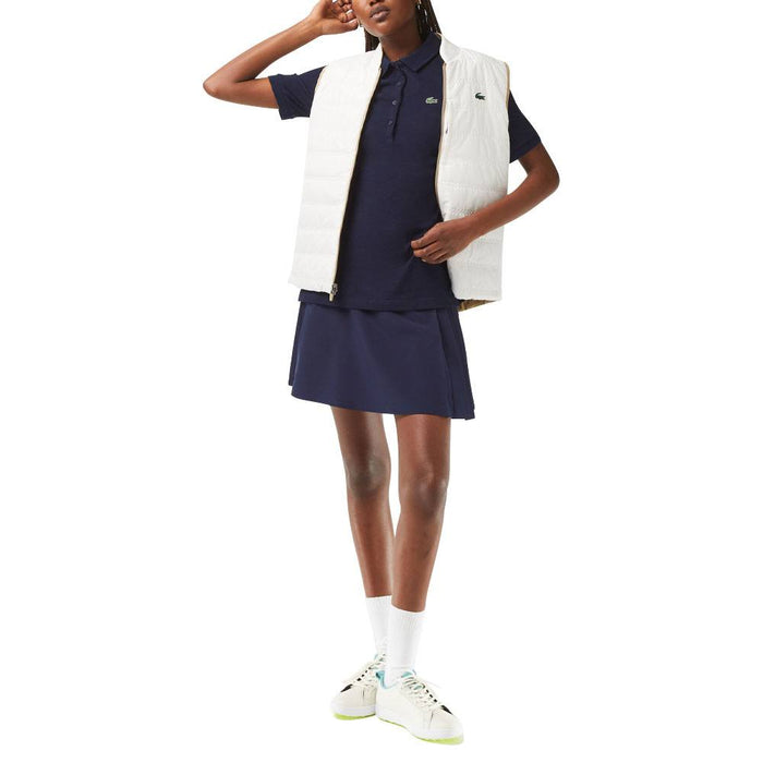 Lacoste Sport Slim Fit Organic Cotton Golf Polo Navy Blue - SS23 Women