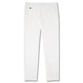Lacoste Sport Stretch Taffeta Chinos Golf Pants Off White - SS23 Men