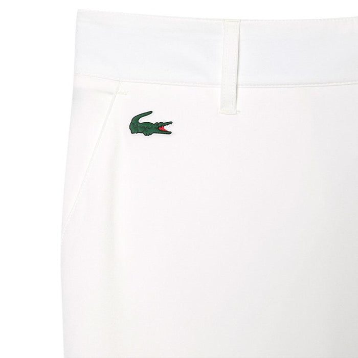 Lacoste Sport Stretch Taffeta Chinos Golf Pants Off White - SS23 Men