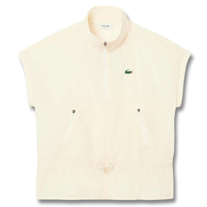 Lacoste Windstopper Golf Vest White - FW25 Women