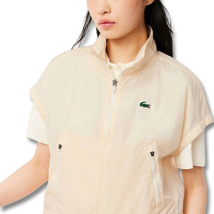 Lacoste Windstopper Golf Vest White - FW25 Women