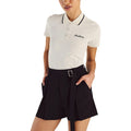 Malbon Amara Pleated Golf Shorts Black - SS25 Women