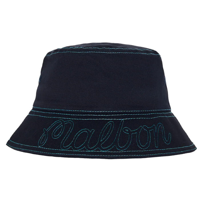 Malbon Artigianale Golf Bucket Hat Navy - SS25 Men