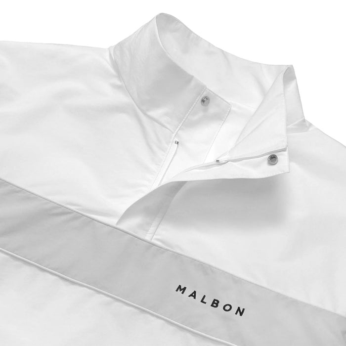 Malbon Bermuda Popover Golf Jacket White - 23 Men