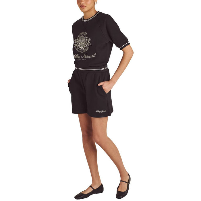 Malbon Billie II Golf Sweatshirt Black - SS25 Women