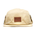 Malbon Blind Ear Flap 5 Panel Golf Cap Sand - FW24