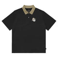 Malbon Buckets Boy Pique Golf Polo Black - 23 Men