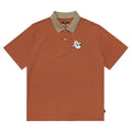 Malbon Buckets Boy Pique Golf Polo Cognac - 23 Men