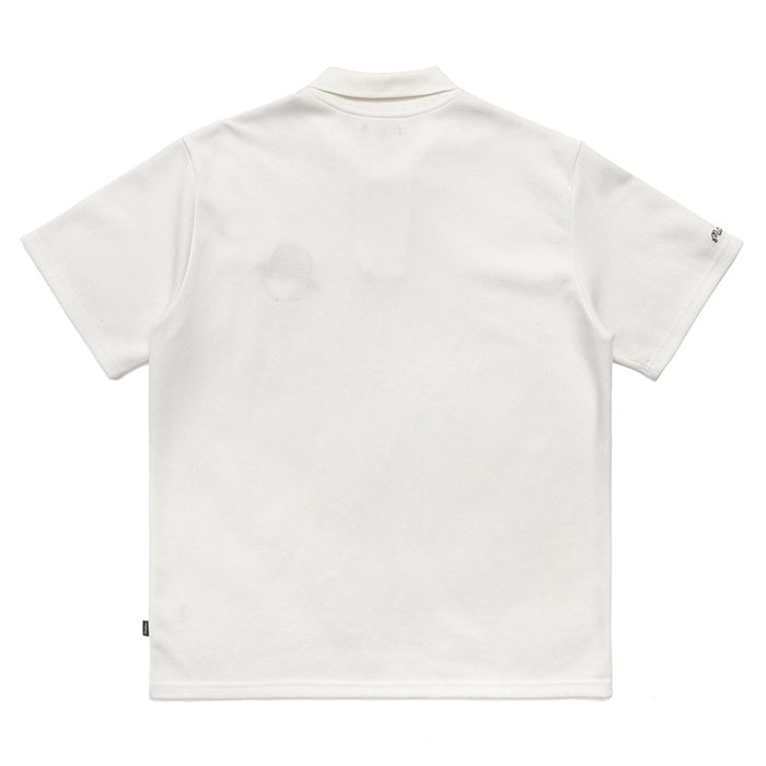 Malbon Caddy Cooper Golf Polo Bone - 23 Men