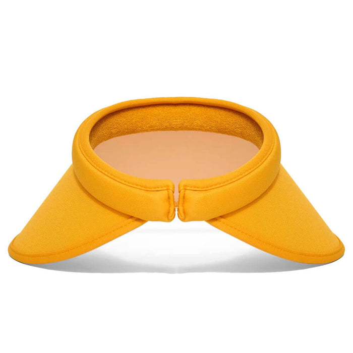 Malbon Claire Golf Visor Gold - SS25 Women
