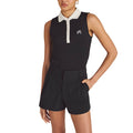 Malbon Claudia Sleeveless Golf Polo Black - 26 Women