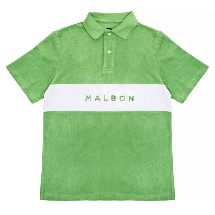 Malbon Clearwater Terry Golf Polo Grass - 23 Men