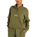 Malbon Cleo Golf Sweatshirt Olivine - FW25 Women