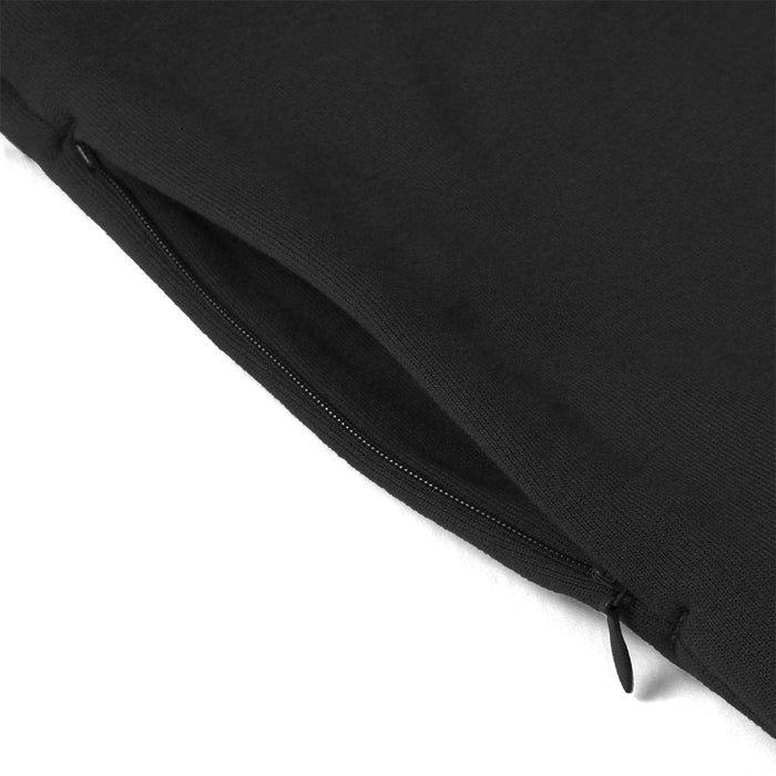 Malbon Collegiate Quarter Zip Golf Pullover Black - 23 Men