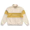 Malbon Collegiate Quarter Zip Golf Pullover Natural - 23 Men