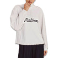 Malbon Crosscourt Windbreaker Golf Pullover White - 25 Women