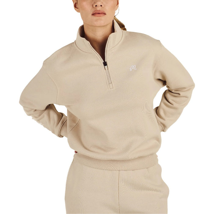 Malbon Delilah Golf Sweatshirt Dove Grey - 26 Women