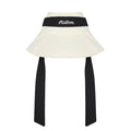 Malbon Delilah Open Top Golf Bucket Hat Ivory - SS25 Women