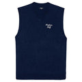 Malbon Domenica Golf Vest Navy - SS25 Men