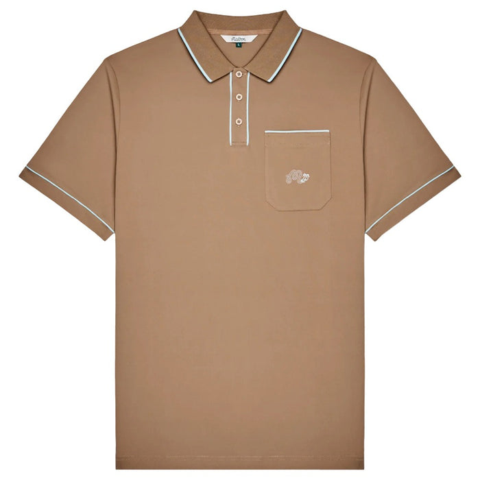 Malbon Dove Performance Pique Golf Polo Hawk - FW25 Men