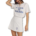 Malbon Ella High Waisted Golf Skirt White - SS25 Women