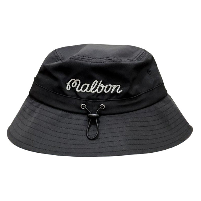 Malbon Evergreen Golf Bucket Hat Black - FW25 Men