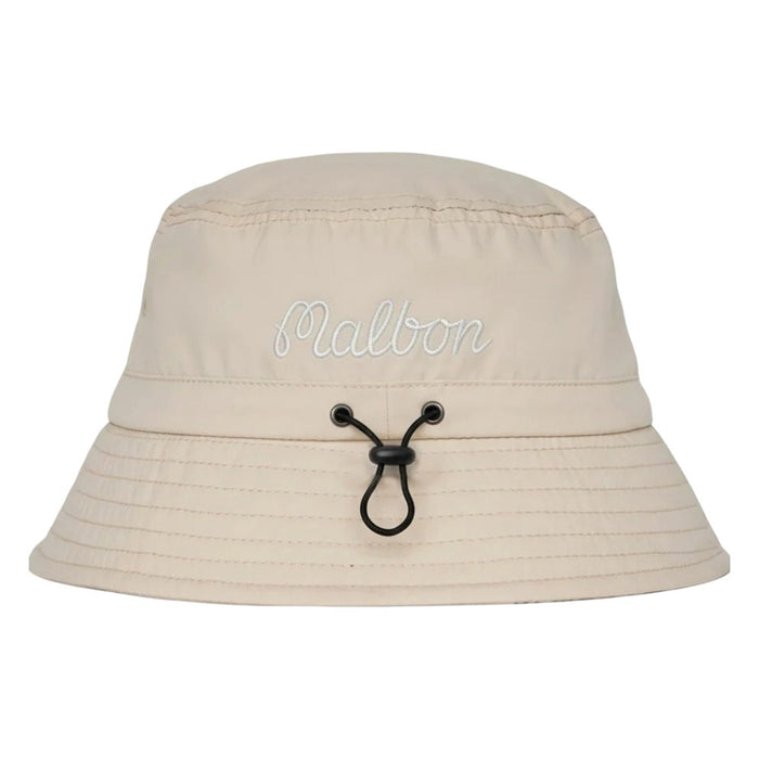 Malbon Evergreen Golf Bucket Hat Dove Grey - FW25 Men