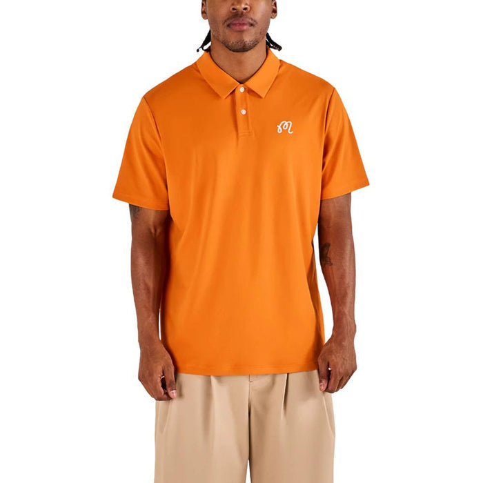 Malbon Fairway Golf Polo Marmalade - SS26 Men