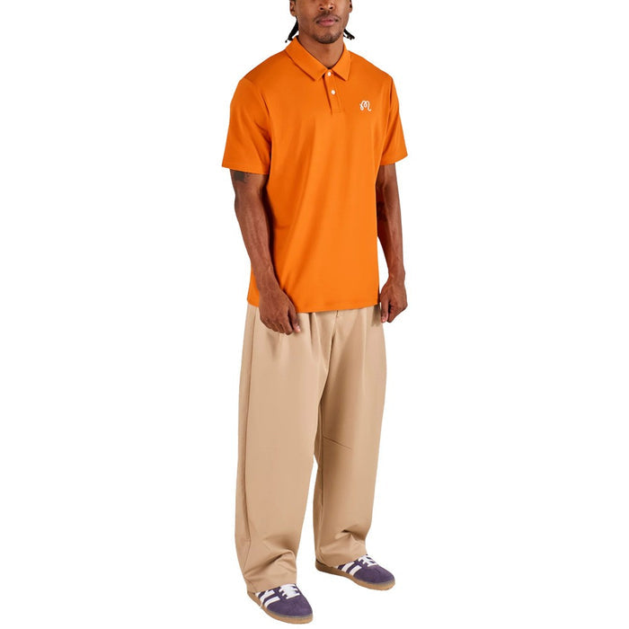 Malbon Fairway Golf Polo Marmalade - SS26 Men
