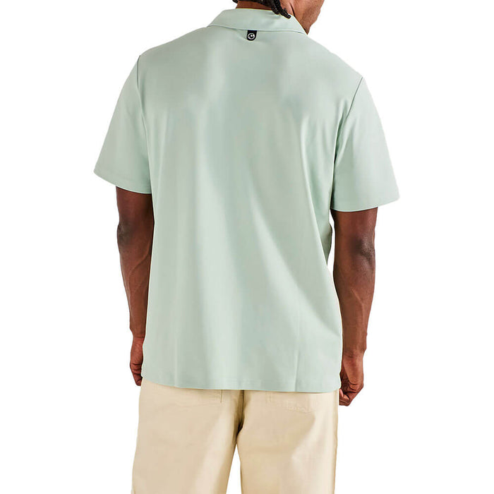 Malbon Fairway Golf Polo Surf Spray - SS26 Men