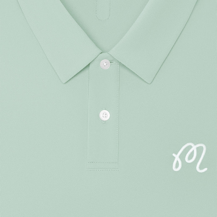 Malbon Fairway Golf Polo Surf Spray - SS26 Men