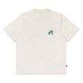 Malbon Follow Thru SS Pocket Golf T-Shirt Ivory - FW24