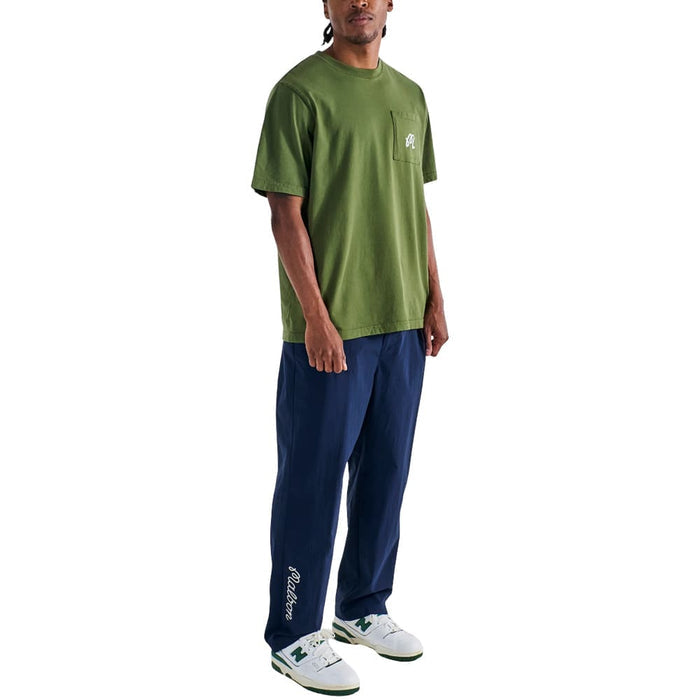 Malbon Gelato Stand Pocket Golf T-Shirt Cypress Green - SS25 Men