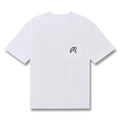 Malbon Gelato Stand Pocket Golf T-Shirt White - SS25 Men