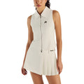 Malbon Georgia Pleated Golf Shorts Ivory - SS25 Women