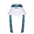 Malbon Gia Open Top Golf Bucket Hat White - SS25 Women
