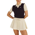 Malbon Giselle Golf Skirt Cream - SS26 Women