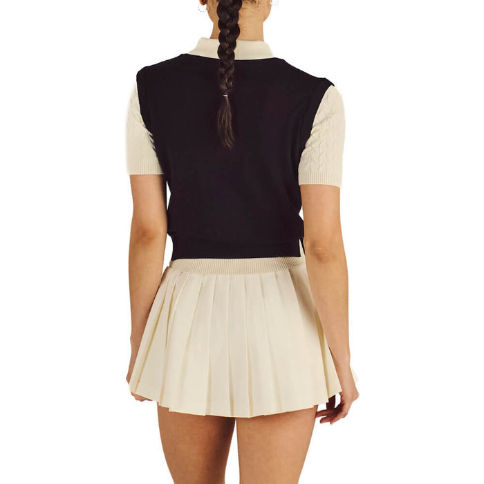 Malbon Giselle Golf Skirt Cream - SS26 Women