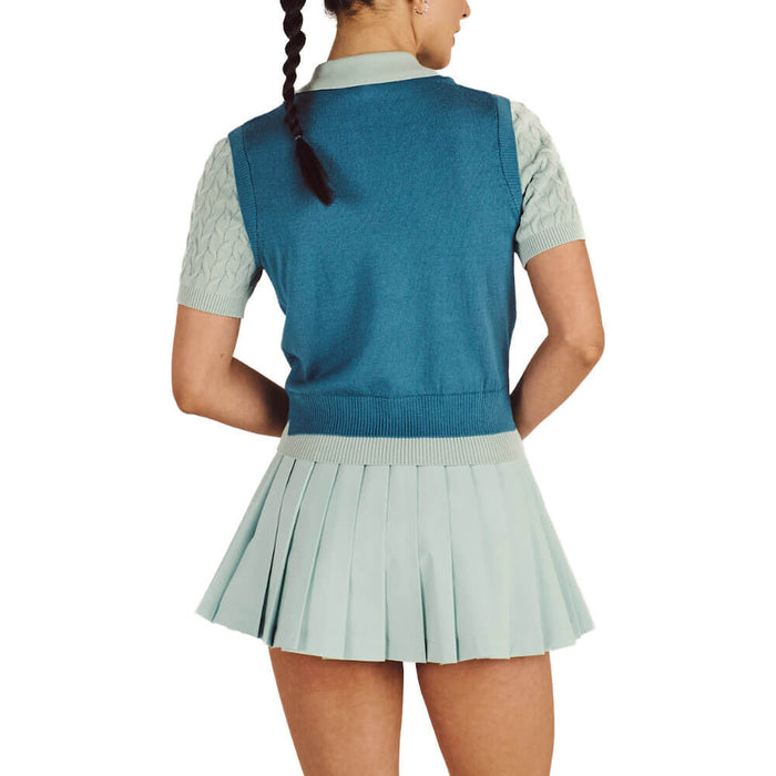 Malbon Giselle Golf Skirt Surf Spray - SS26 Women