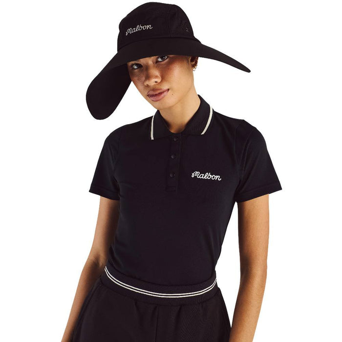 Malbon Jo Sun Golf Hat Black - 23 Women